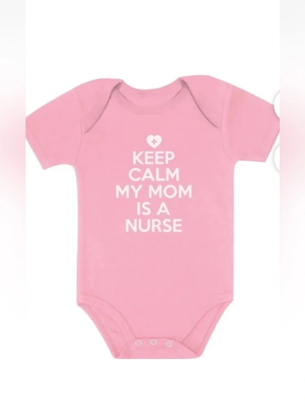 50%offw❤️My moms a nurse Baby Body Suit by 12M tstar